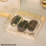 Embalagem para 3 Ovos de Colher 150gr, PREMIER, Tampa 7,5cm - 10un - Imagem 3