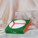 Embalagem para Mini Panetone/Chocotone Premium 10x10x10cm, Guirlanda - 10un - Imagem 4