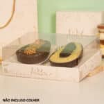 Embalagem para 2 Ovos de colher 250gr, PREMIER, Tampa 10cm - 10un - Imagem 3