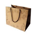 Sacola De Papel Para Presente, M 25X16X21 - Kraft - 10un