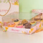 Embalagem para 6 Ovos de Colher 50gr, Tampa 7,5cm, GARDEN - 10un