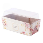 Forma Forneável com tampa, Floral - 25un