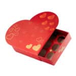 Embalagem para 9 Doces Coração, Passione - 25un