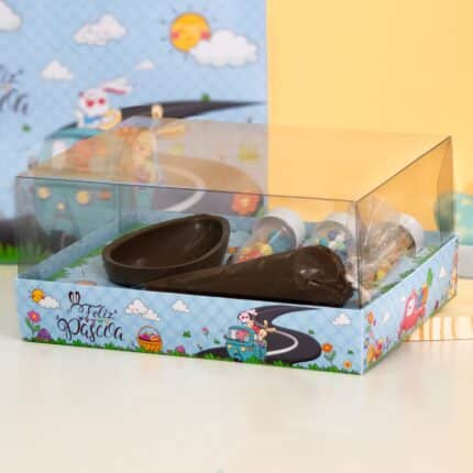 Embalagem para Kit Mini Confeiteiro, Alegria, Tampa 7,5cm - 10un