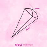 Embalagem para Cone Trufado - RUBI, com papel - 50un - Imagem 5