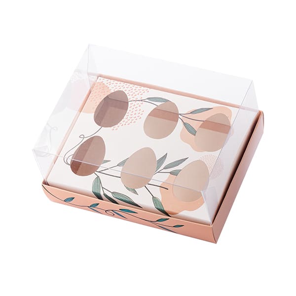 65550cf9178302ab6c9ec5131a8ae93d.jpg Embalagem para 6 Ovos de Colher 50gr, Tampa 10cm, ENCANTO - Pct. c/ 10un - Imagem 1