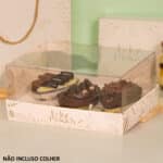 Embalagem para 3 Ovos de Colher 150gr, PREMIER, Tampa 7,5cm - 10un