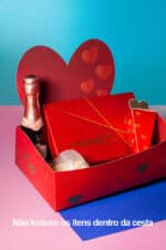 Cesta Coração para Kit com papel, Passione - 5un - Imagem 4