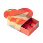 Embalagem para 4 Doces Coração, com berço, CORAZÓN - 10un - Imagem 2