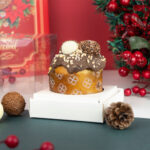Embalagem para Mini Chocotone Premium 10x10x10cm - NATAL - 10un - BRANCA - Imagem 2