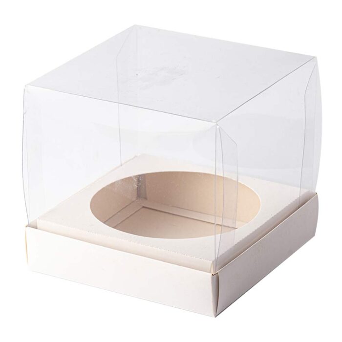 Embalagem para Chocotone Premium 17x17x16cm - NATAL - 10un - BRANCA - Imagem 3