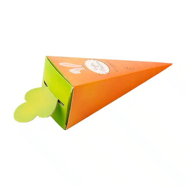 203e5d4c99151342c2ff39de4277d8a0.webp Embalagem para Cone Trufado Cenourinha com Papel - 25un - Imagem 1