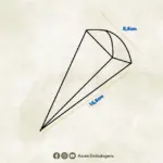Embalagem para cone trufado, Encanto - 25un - Image 2