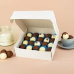 Caixa para transporte 25 doces, sem berço, Branca Basics - 10un - Imagem 2