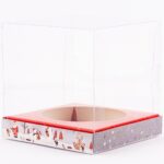 Embalagem para Chocotone Premium 20x20x20cm – NATAL – 10un - COMPARTILHE - Imagem 3