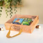 Cesta para kits com alça e tampa, RAIZ – 5un - Imagem 2