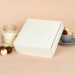 Caixa para transporte 25 doces, sem berço, Branca Basics - 10un