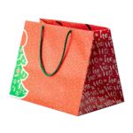 Sacola De Papel Para Presente, M 25X16X21 - Christmas - 10un - Imagem 2