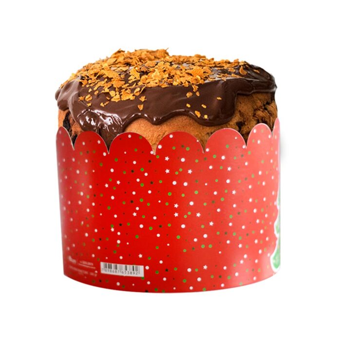 Cinta Para Panetone De 500G, Christmas - 25un - Imagem 3