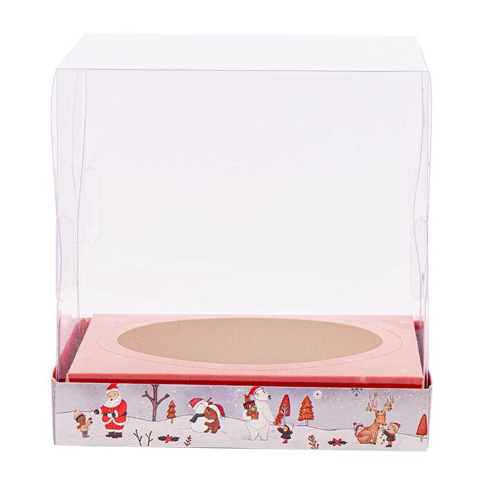 Embalagem para Mini Chocotone Premium 10x10x10cm - Compartilhe - 10un - Imagem 2