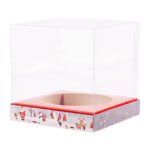 Embalagem para Mini Chocotone Premium 10x10x10cm - Compartilhe - 10un - Imagem 7