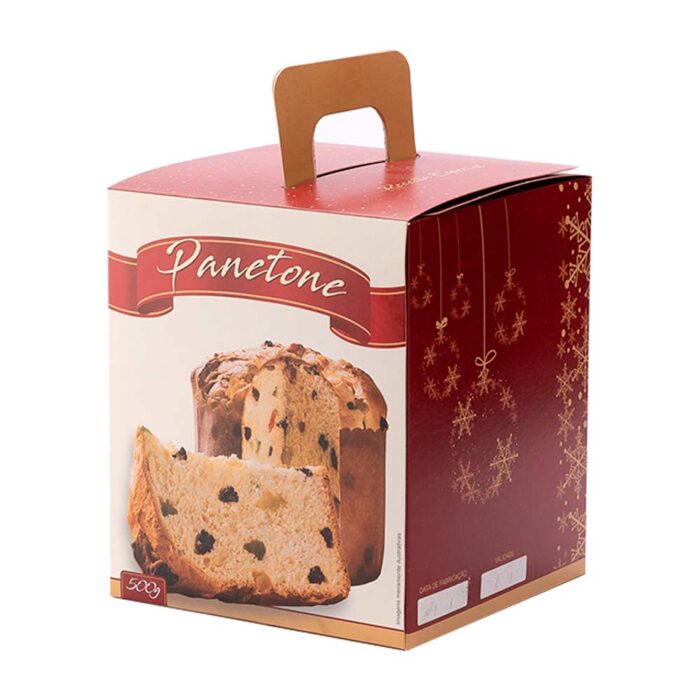 Embalagem Para Panetone Tradicional 500Gr - 50un - Imagem 1