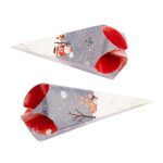 Embalagem para Cone Trufado com papel - Natal - Pct 50un - Compartilhe - Imagem 2