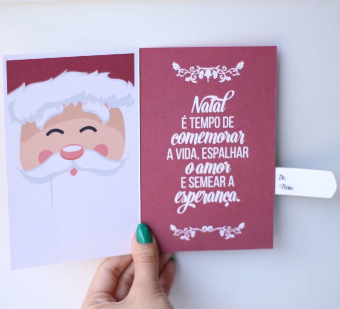 Cartão Especial De Natal, Papai Noel - 10un - Imagem 2