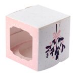Embalagem Para Mini Panetone Com Visor E Berço, Memorias - 25un