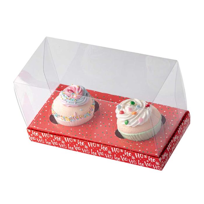 Embalagem para 2 Mini Chocotones 100gr - Christmas - Pct c/ 10un - Imagem 7