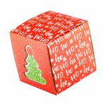 Embalagem Cubo Para Doces, Christmas - 10un - Imagem 3