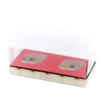 Embalagem para 2 Mini Chocotones 100gr - Natal - 10un - ACONCHEGO