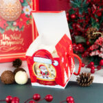 Caixa para Doces Diversos com visor e alça, Gorro do Noel - 10un - Imagem 3