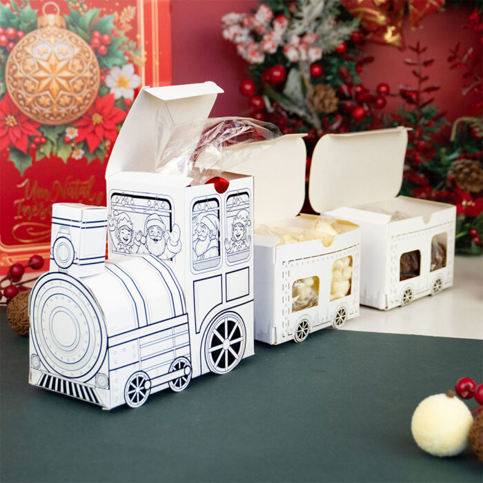 Caixa para Doces Diversos, Locomotiva - 5un - Imagem 2