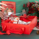 Caixa para kits e Guirlanda com alça e tampa, Natal - 5un - Imagem 3
