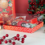 Mini Cesta com tampa, Christmas - 10un