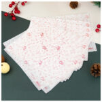 Papel para Embrulhar Doces e Bolo Gelado, Noel 15,5x20 - 25un - Imagem 2