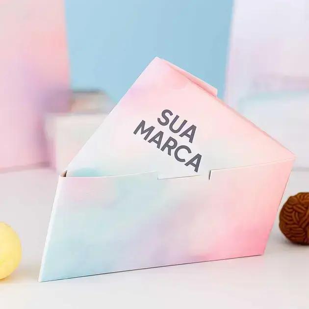 Embalagens em papel para fatia de bolo: sustentabilidade e beleza