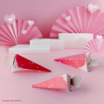 Embalagem para Cone Trufado AMORE - Pct c/ 50 Un