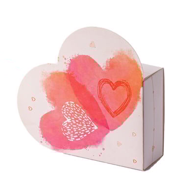 Embalagem para 4 doces com berço, AMORE - 25un