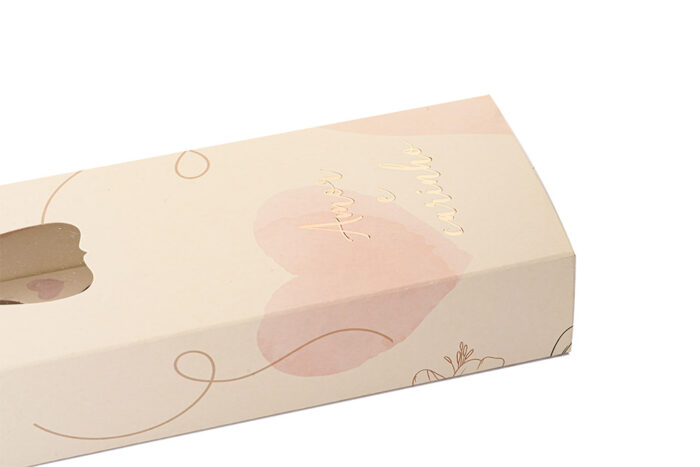 Embalagem para 1 Rosa e 4 Doces, Carinho - 5un - Imagem 4
