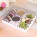 Caixa para Fondue com pote, PÁSCOA - 10un