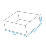 Caixa para Presente “G” 23x19x8,5cm, Supreme - 25un - Imagem 3