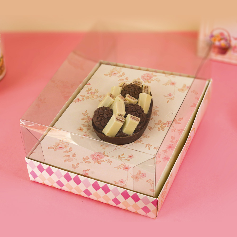 0877851240696d9a3d811d25e557deb0.jpg Caixa para Ovo de Colher, 1 Ovo Regulável, BELA, Tampa 10cm - 10un - Imagem 1