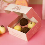 Caixa Para 4 Doces ou 1 Brownie, Com Visor e berço, ELEGANCE - 10un - Imagem 2