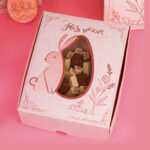 Caixa para 1 Ovo 250gr com visor, ELEGANCE - 10un