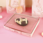 Caixa para Ovo de Colher, 1 Ovo Regulável, ELEGANCE, Tampa 7,5cm - 10un