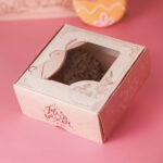 Caixa Para 1 Ovo 50g, Com Visor e berço, ELEGANCE - 10un