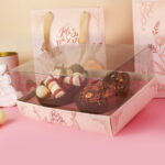 Caixa para 2 Ovos 250gr, ELEGANCE, Tampa 10cm - 10un