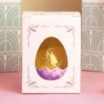 Caixa para 1 Mini Ovo em pé 50g com visor, PROVENÇAL- 10un